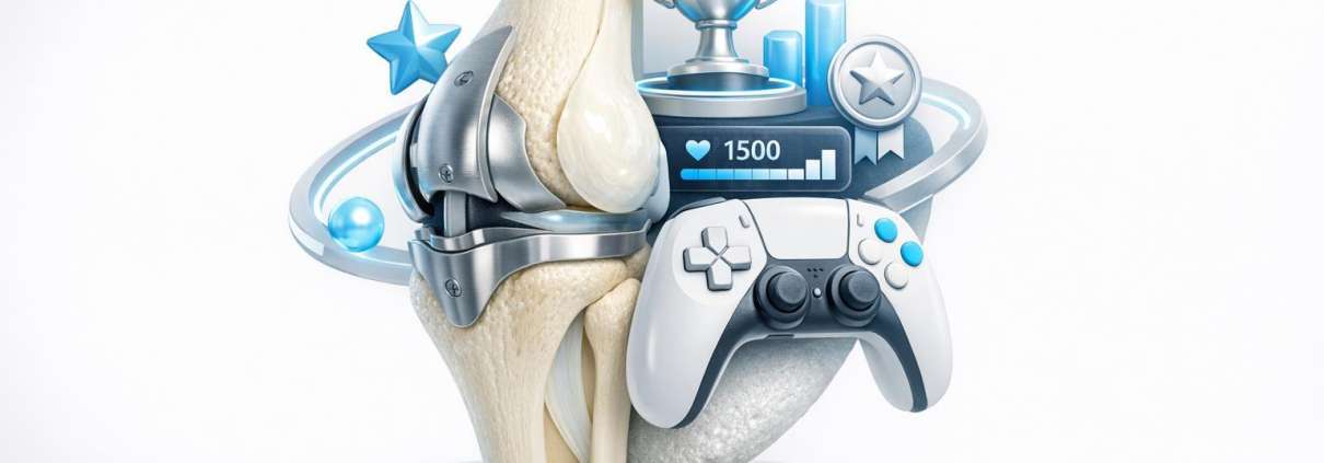Gamification in Orthopaedic Rehab: Making recovery addictive.